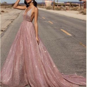 Sparkling Gown (Rose Gold) - NWT